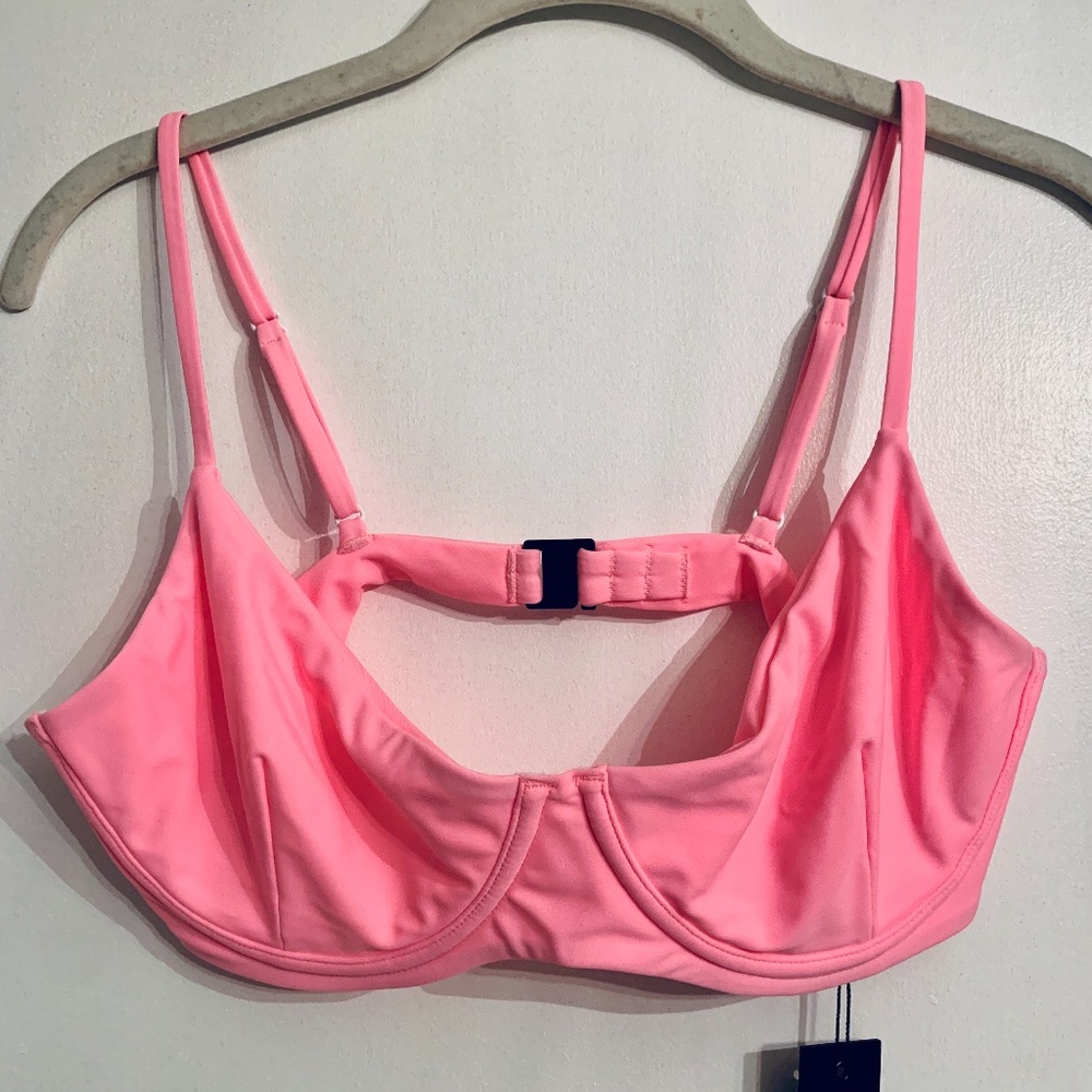 Blackbough Pink Willow Bikini Top